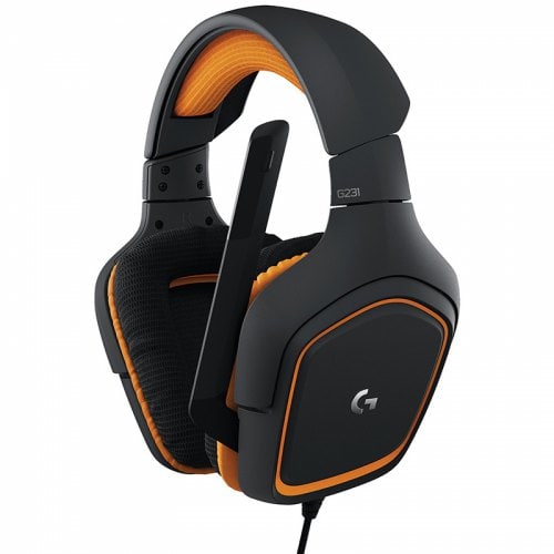 Logitech (G) G231 Cable Gaming Headset Microphone Computer Gaming Headset Headset Headset